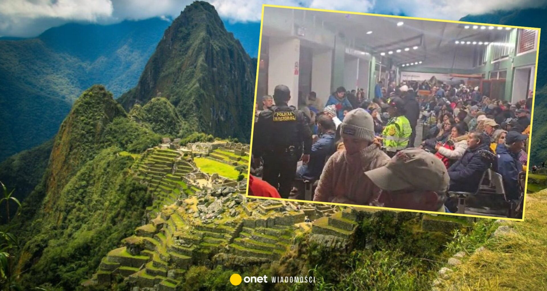 Setki turystów utknęły w rejonie Machu Picchu. Wielka ewakuacja