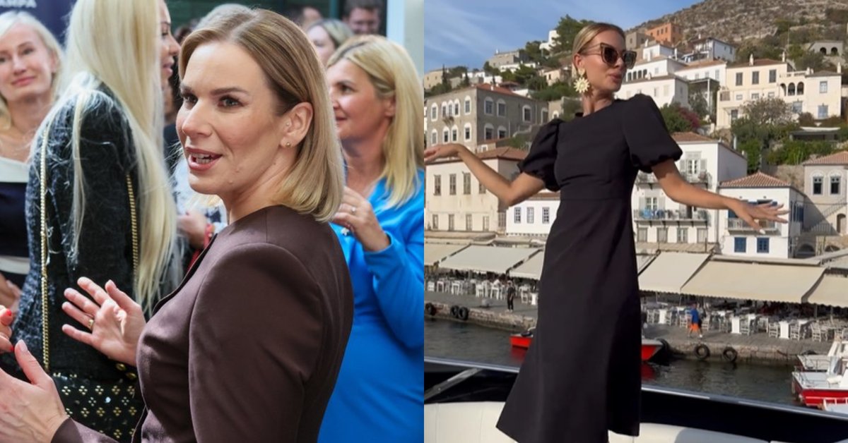 Marta Nawrocka w stylizacji za prawie 3 tys. zł. Kolejny raz postawiła na Izabelę Janachowską