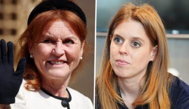 Księżniczka Beatrycze, Sarah Ferguson i księżniczka Eugenia w 2025 r.