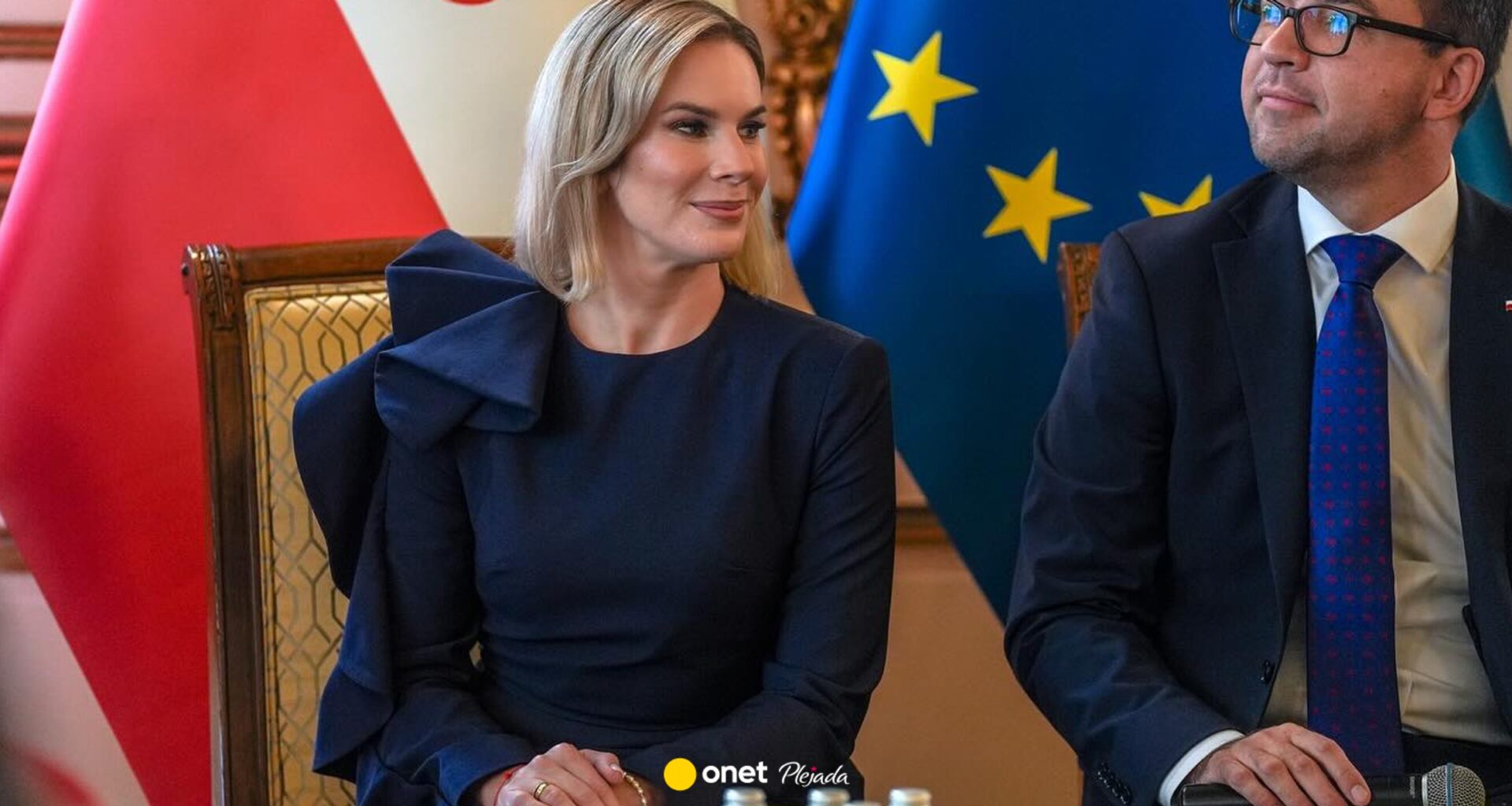 Marta Nawrocka spotkała się z uczniami polskich szkół w USA. Internauci zwrócili uwagę na jedno