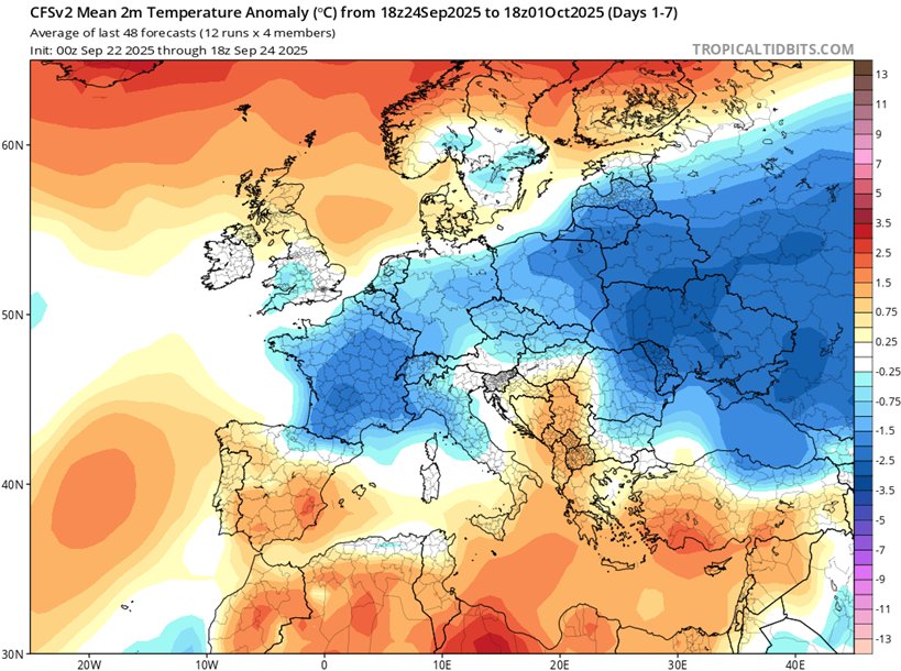 Do początku października czeka nas bardzo chłodna pogoda w całej Polsce