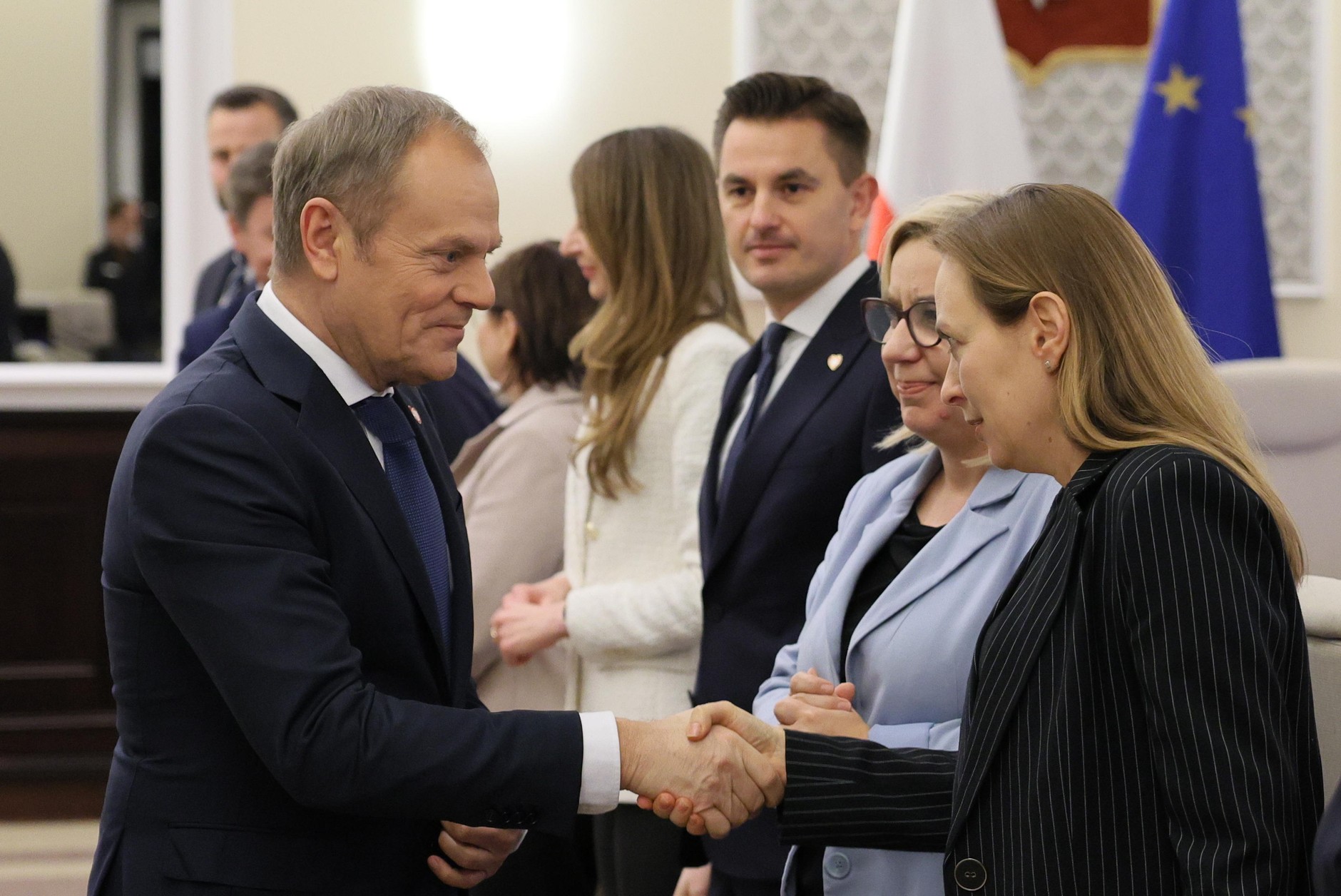 Donald Tusk, Katarzyna Pełczyńska-Nałęcz
