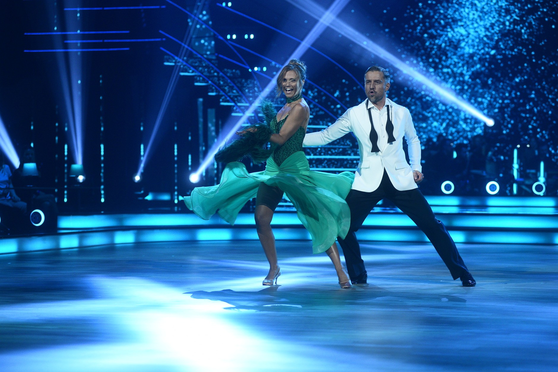 Agnieszka Kaczorowska i Marcin Rogacewicz