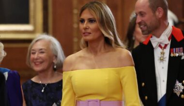 Królowa Kamila i Melania Trump