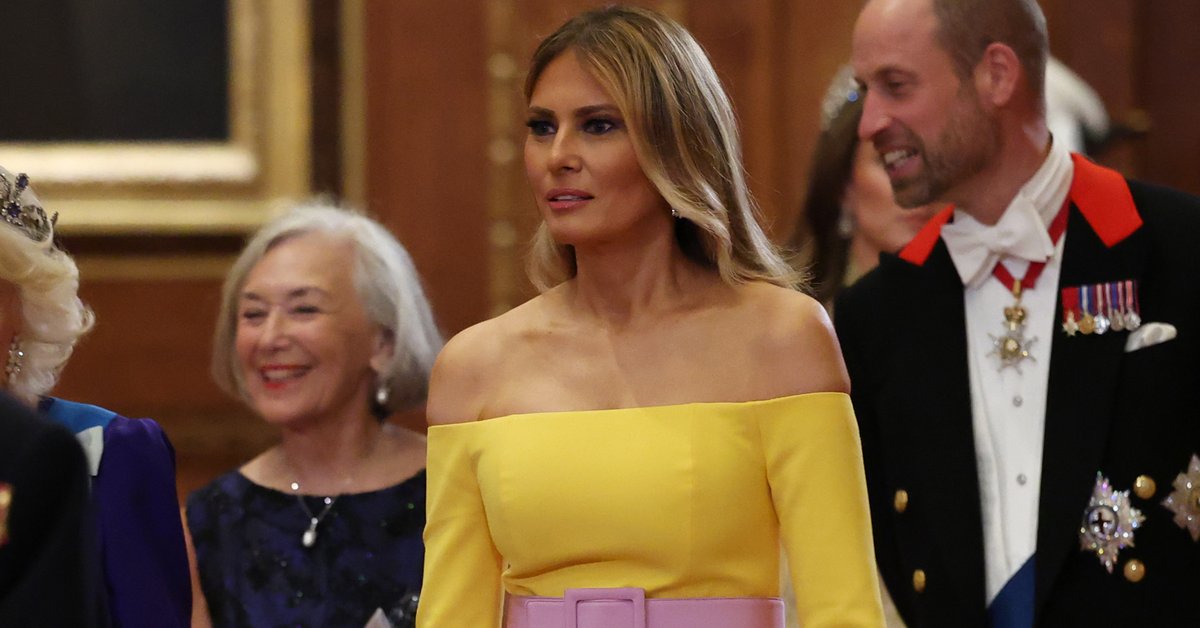 Królowa Kamila i Melania Trump
