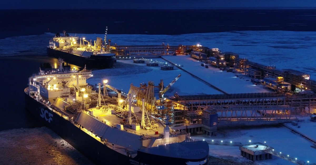Rosyjski port gazowy LNG na Płw. Jamalskim