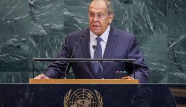 Siergiej Ławrow w ONZ. Zabrał głos w sprawie negocjacji z Ukrainą