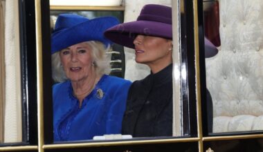 Księżna Kate, książę William, Donald Trump, Melania Trump