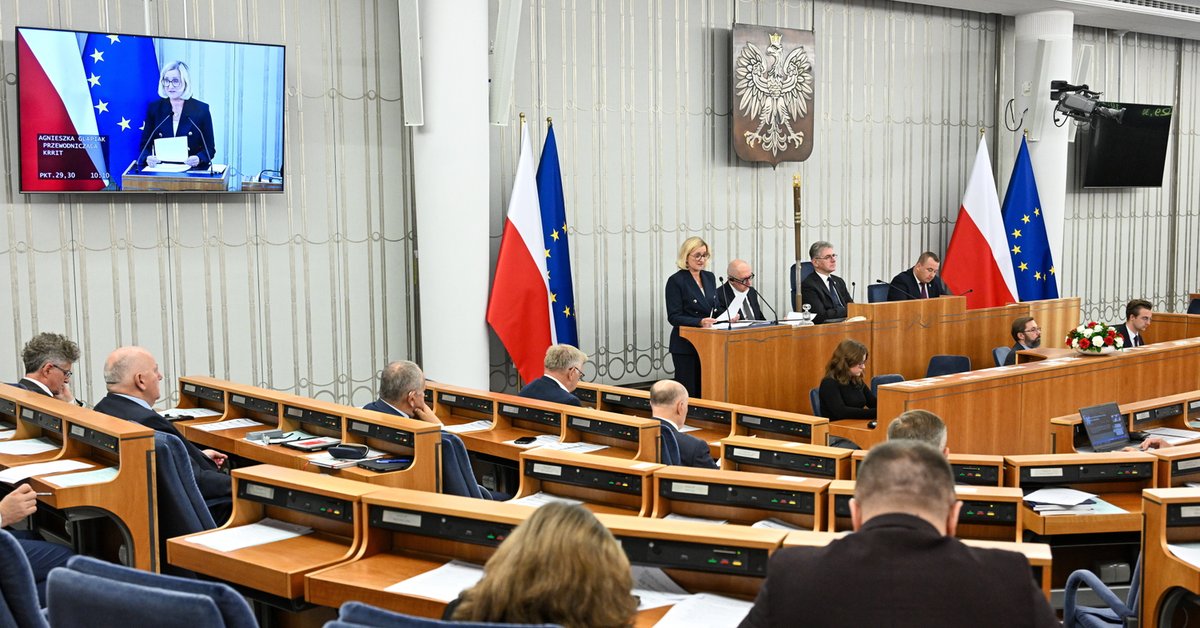 Senat odrzucił sprawozdanie Krajowej Rady Radiofonii i Telewizji - Onet