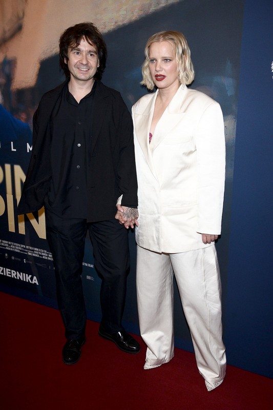 Joanna Kulig z mężem