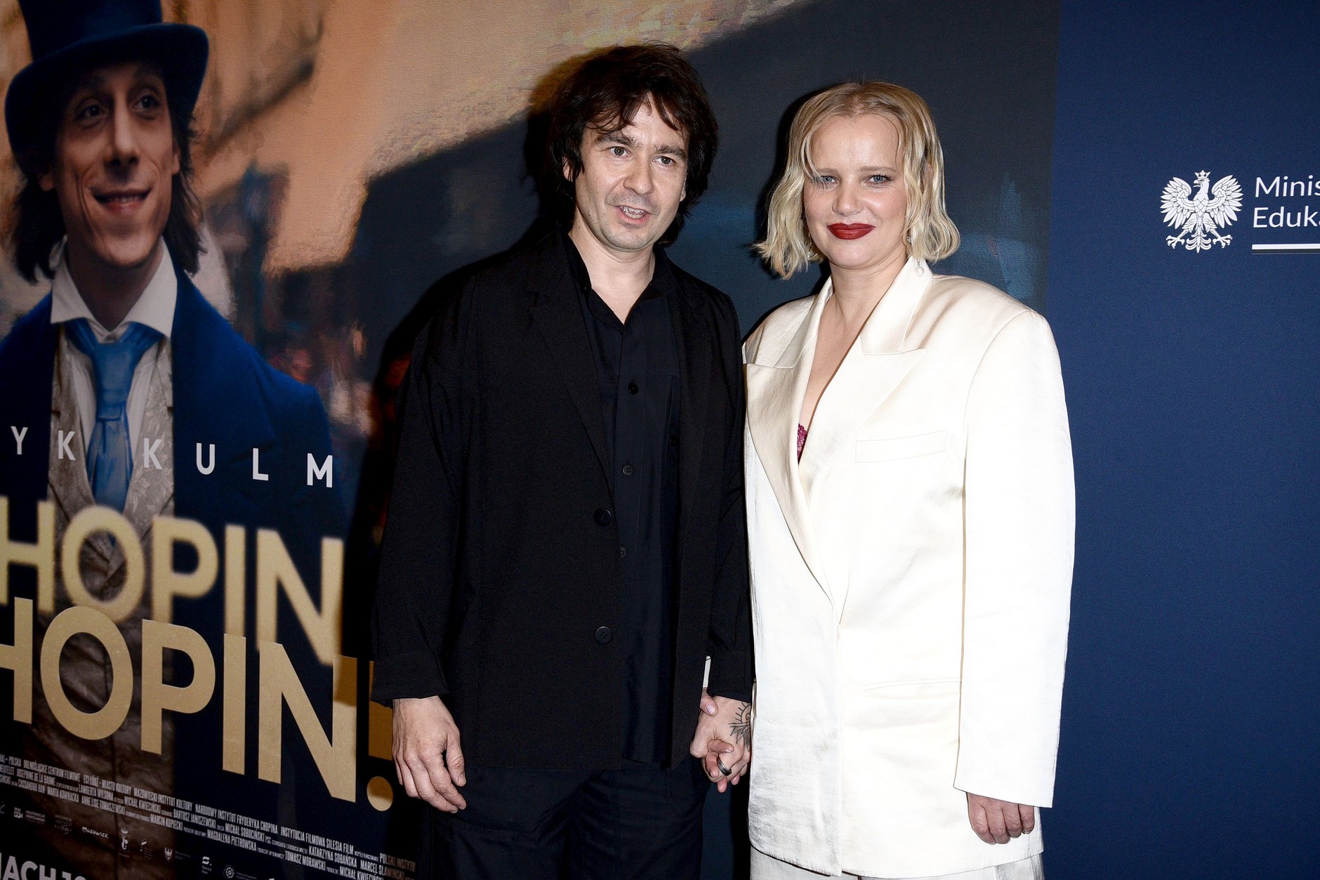 Joanna Kulig z mężem