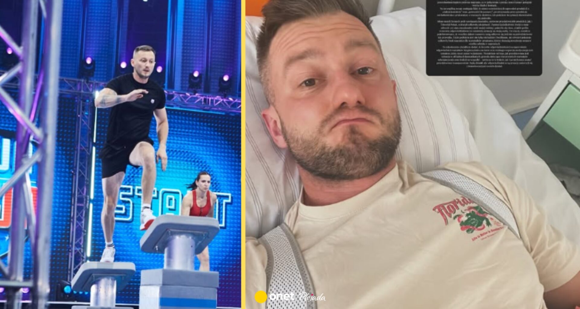 Złamał kręgosłup na planie show Polsatu. Teraz oskarża stację. "Podejście nieludzkie"