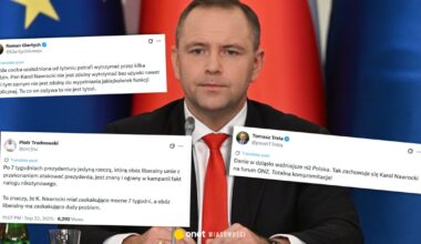 Karol Nawrocki wykonał znajomy gest. W sieci zawrzało. "Lekceważy Polskę"