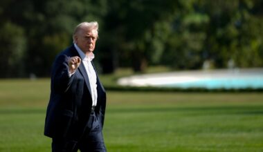 Donald Trump, wrzesień 2025 r.