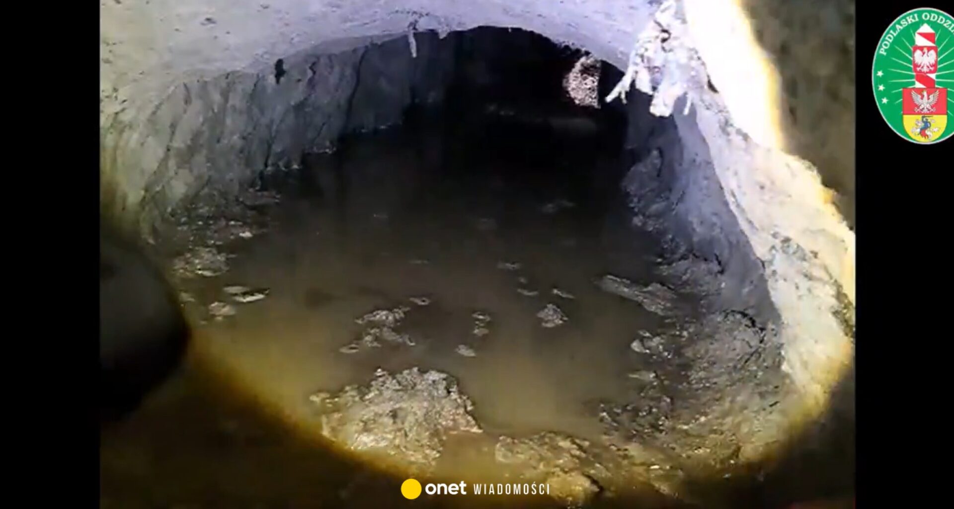 Przekop pod zaporą na granicy z Białorusią. Tak zareagowała Straż Graniczna - Onet