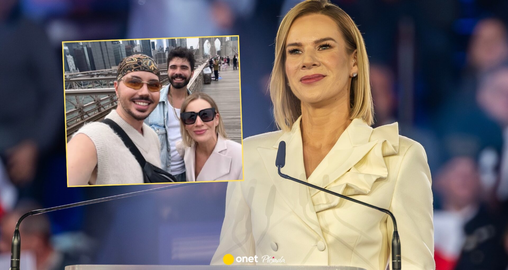 Polscy influencerzy spotkali Martę Nawrocką w Nowym Jorku. "Totalnie przypadkiem"