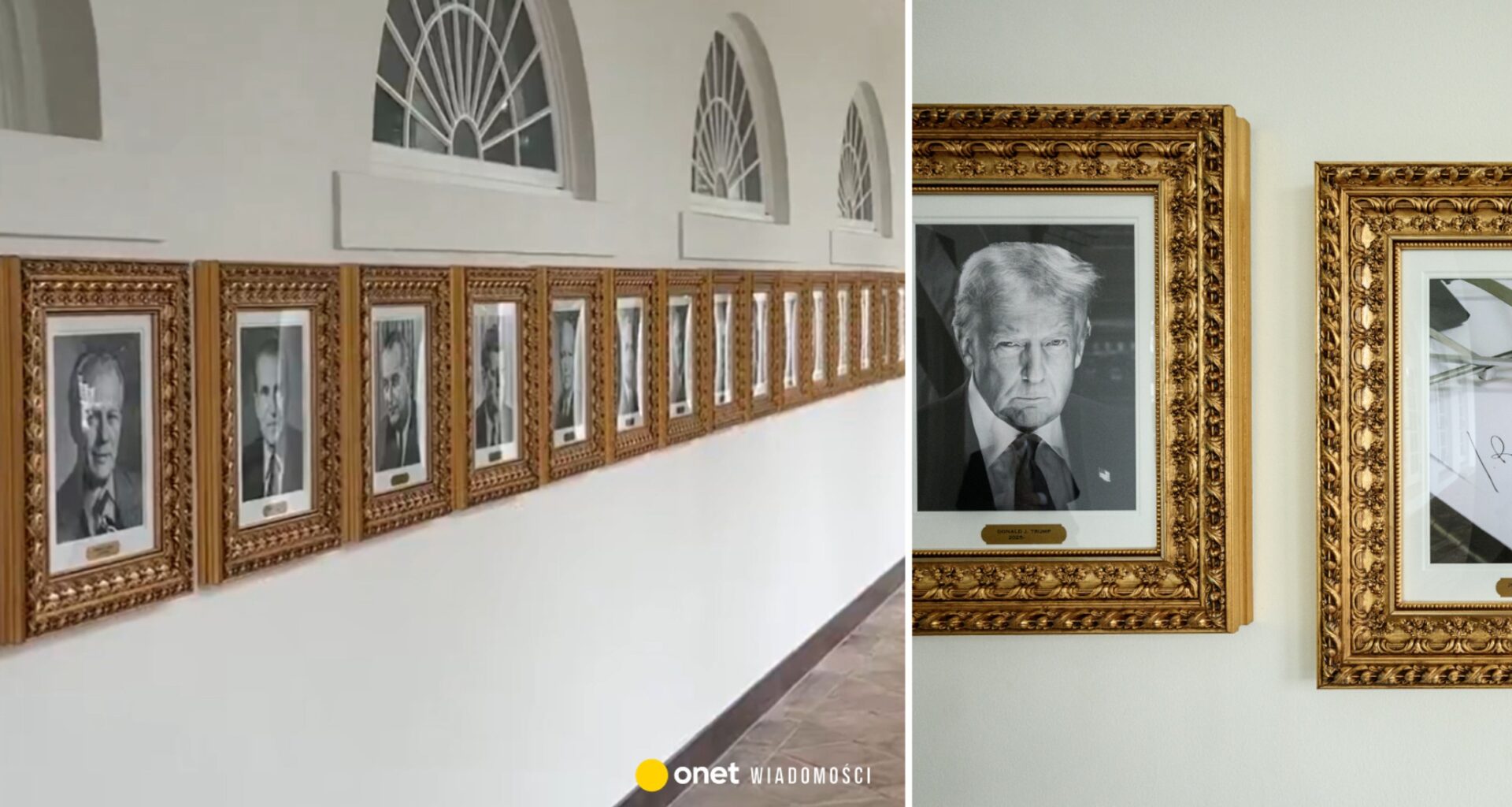 Kuriozalna inicjatywa Donalda Trumpa. Chodzi o zdjęcie Joego Bidena w Białym Domu