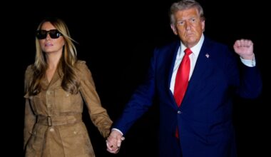 Melania Trump, Donald Trump