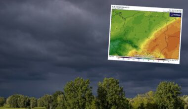 W poniedziałek zaznaczy się duża różnica temperatury