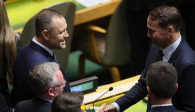 Karol Nawrocki zapytany o relacje z Radosławem Sikorskim. "To wspólny obowiązek"
