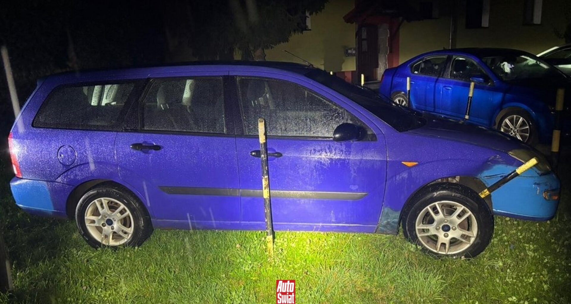 Zatrzymali go, bo jechał bez świateł. Policjanci oniemieli, gdy zobaczyli kierowcę