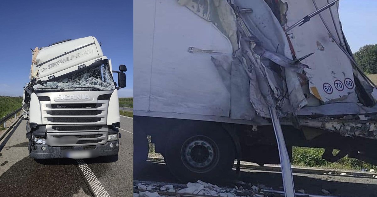 Tragiczny wypadek na trasie S61. Nie żyje dwóch mężczyzn - Onet