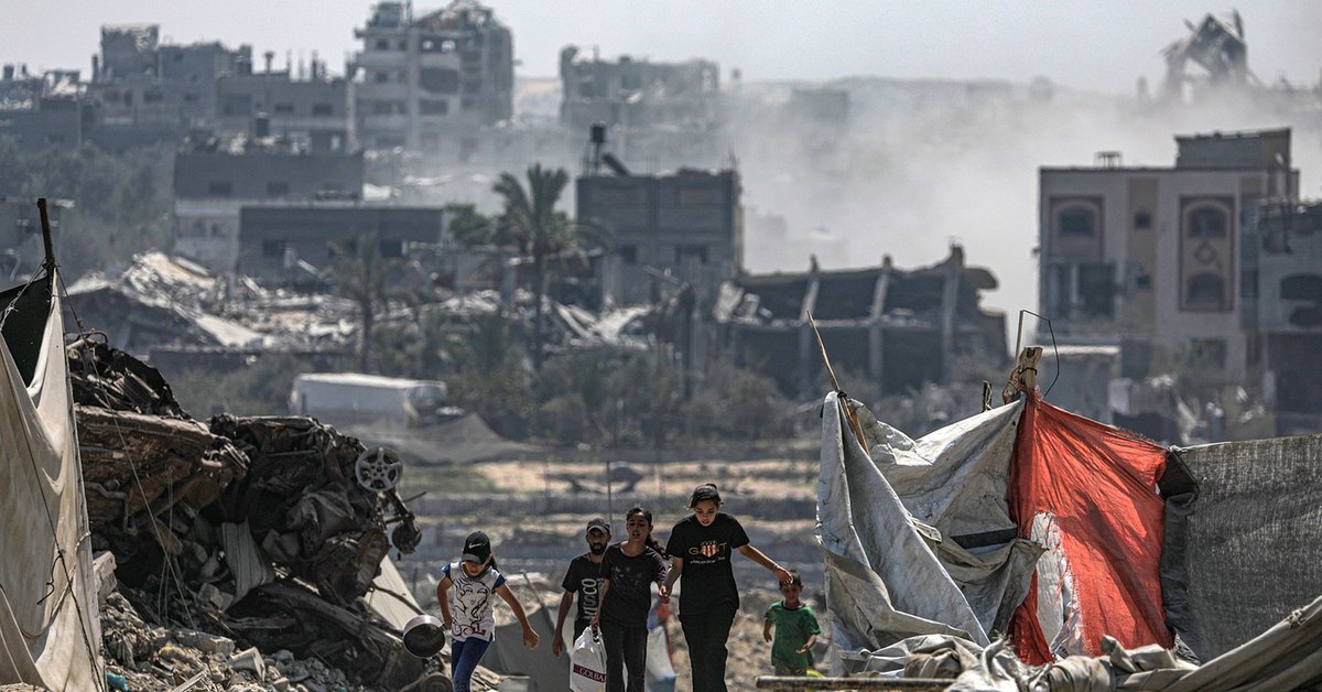 Wojna w Strefie Gazy. Liczne ofiary nalotu na schron dla cywilów [RELACJA]