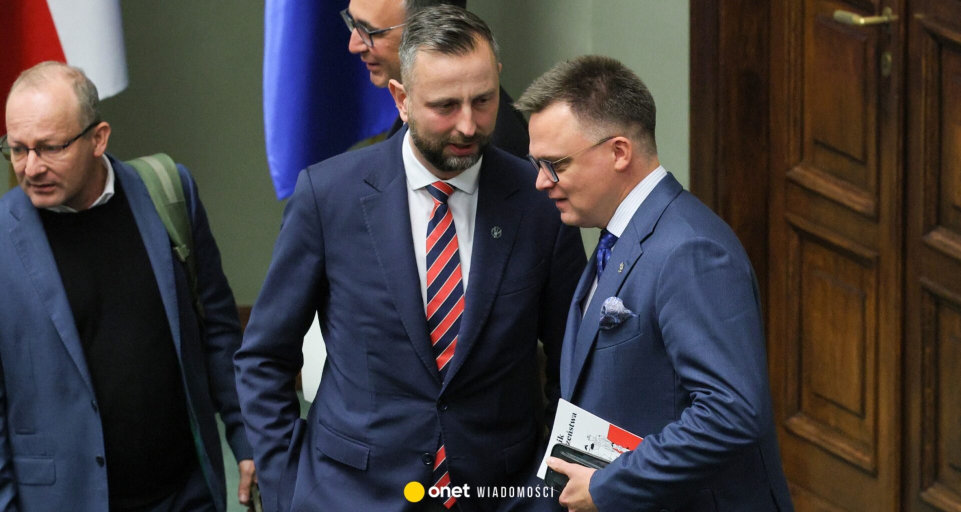 Marszałek Sejmu żartował z ministrem obrony. "Damy sobie jeszcze po razie"