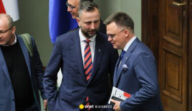 Marszałek Sejmu żartował z ministrem obrony. "Damy sobie jeszcze po razie"