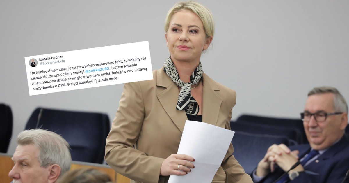 "Wstyd, koledzy". Była posłanka Polski 2050 nie kryje oburzenia po głosowaniu