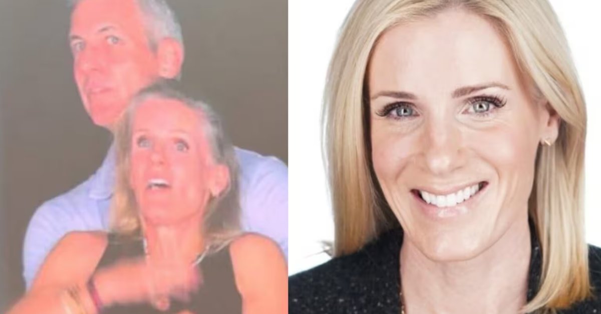 Kristin Cabot z mężem (Facebook), Kristin Cabot na koncertcie Coldplay (X.com)