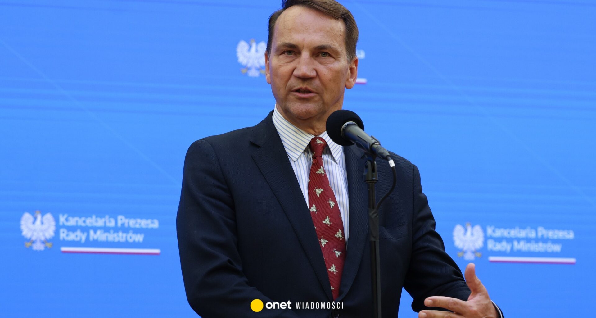 "Nie pozwolę". Radosław Sikorski ostro o słowach Marcina Przydacza