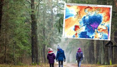 Do Polski napływa zimne powietrze z rejonu Islandii