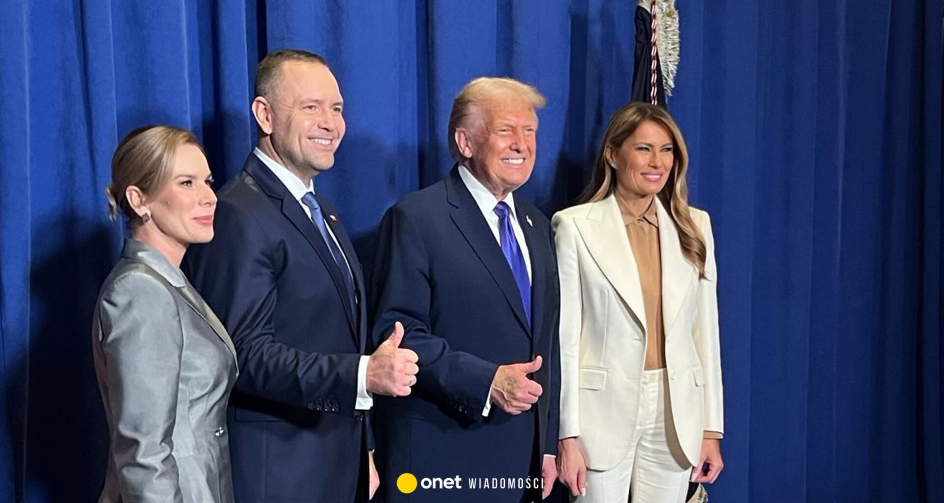 Karol Nawrocki spotkał się z Donaldem Trumpem w Nowym Jorku