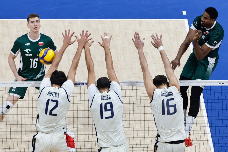 Wilfredo Leon w ataku