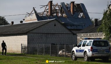 Dom w Wyrykach zniszczony przez rakietę. Wójt przekazał nowe informacje w sprawie mieszkańców