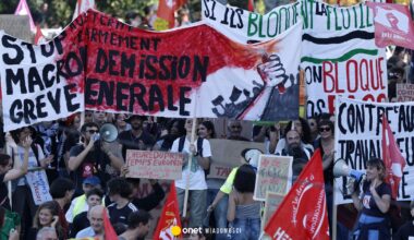 Wielkie protesty we Francji. Demonstranci wdarli się na teren ministerstwa [NAGRANIE]