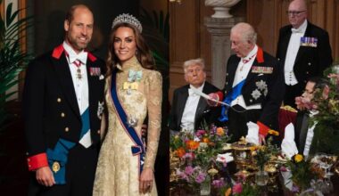 Drogocenna tiara i specjalny koktajl. Tak bawili się royalsi i Trumpowie w Windsorze
