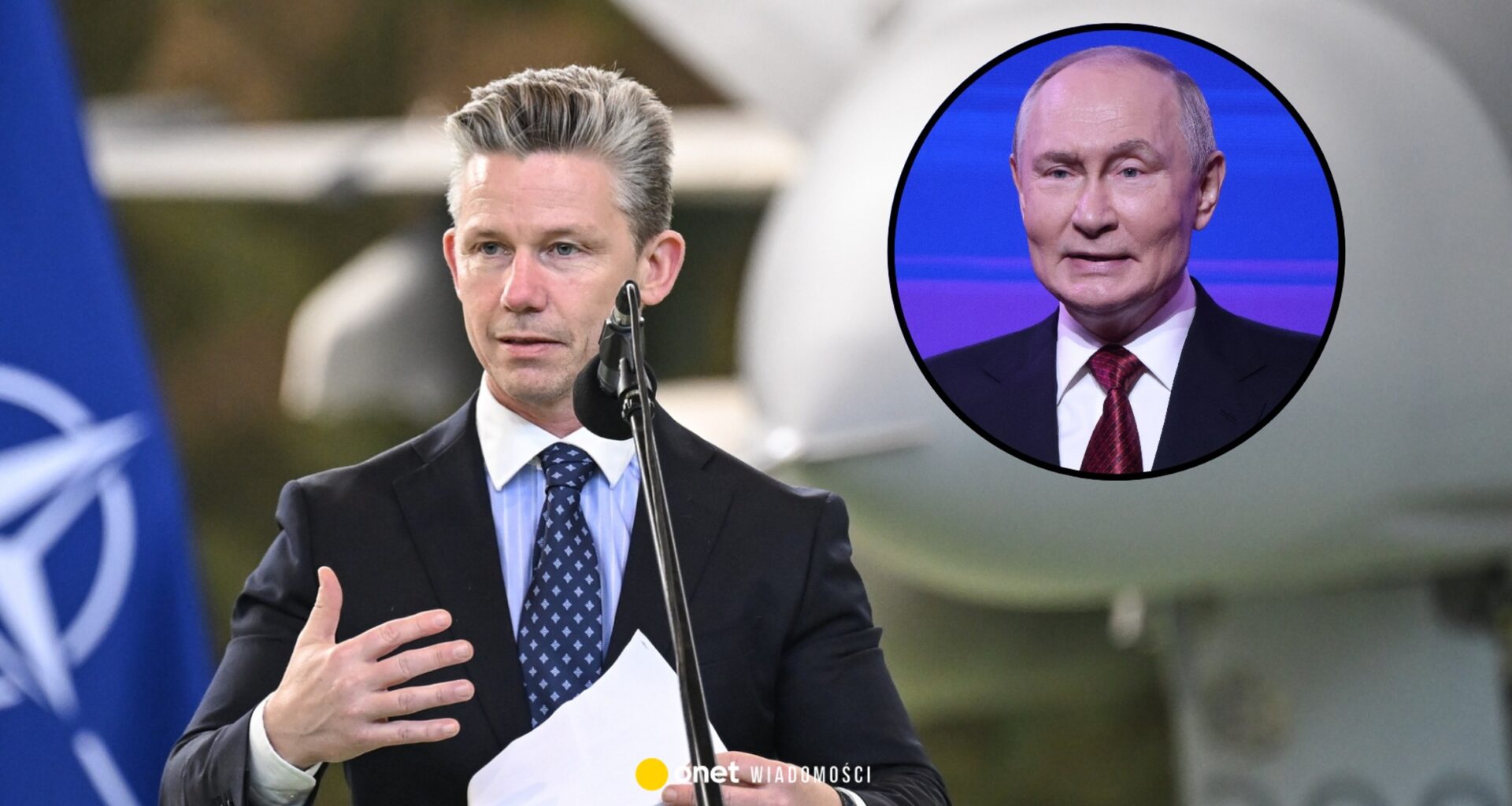 "Putin nie osiąga znaczących postępów, a rosyjska gospodarka krwawi". Minister obrony Szwecji: Kreml rozumie tylko "heavy metal" [WYWIAD]