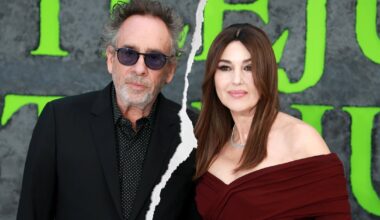 Monica Bellucci i Tim Burton