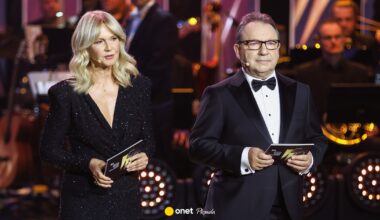 Zachwycająca Grażyna Torbicka cała lśniła w Gdyni. Obok Zbigniew Zamachowski - Plejada