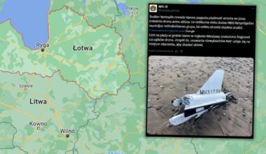 Na Łotwie odnaleziono fragment drona - Onet