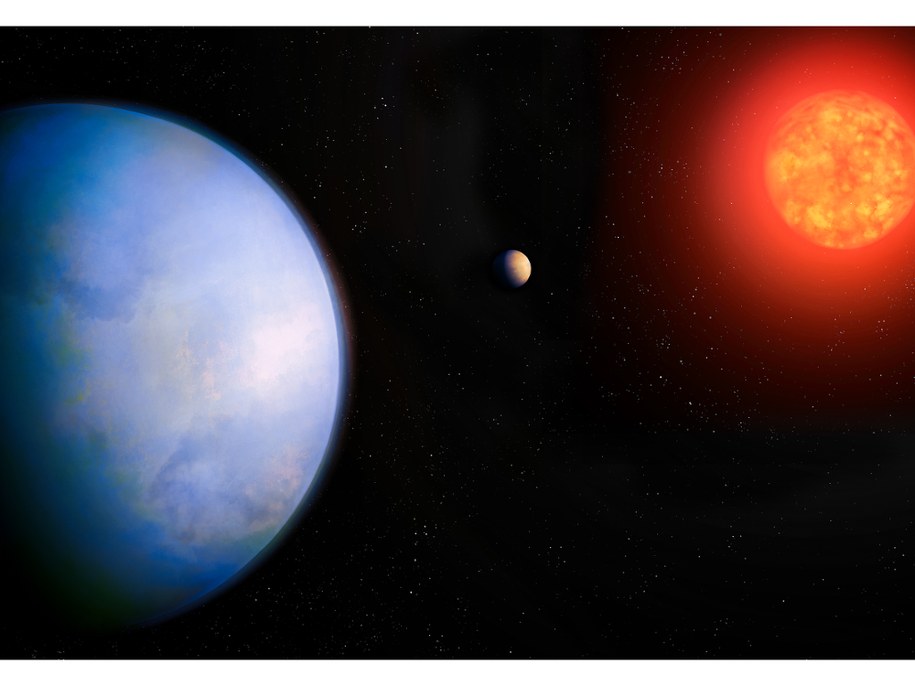 Super-Ziemia za rogiem? Astronomowie odkryli planetę, na której warto szukać życia /Rys. University of California Irvine /Materiały prasowe