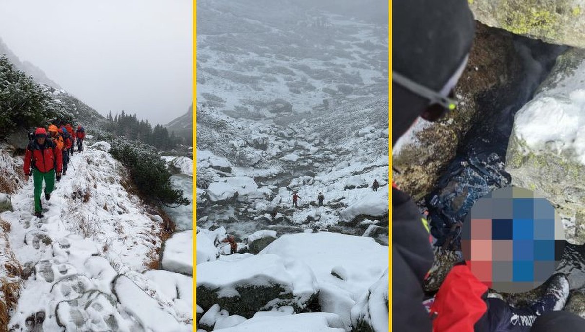 Tatry Wysokie. Nie żyje węgierski turysta porwany przez potok