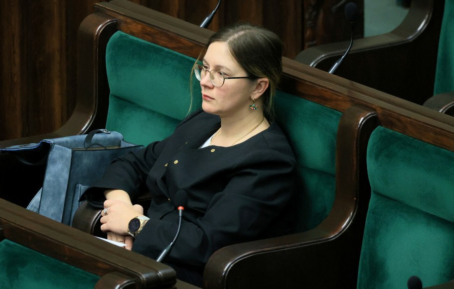 Paulina Matysiak podczas 41. posiedzenia Sejmu X kadencji, wrzesień 2025 /Adam Burakowski/East News /East News