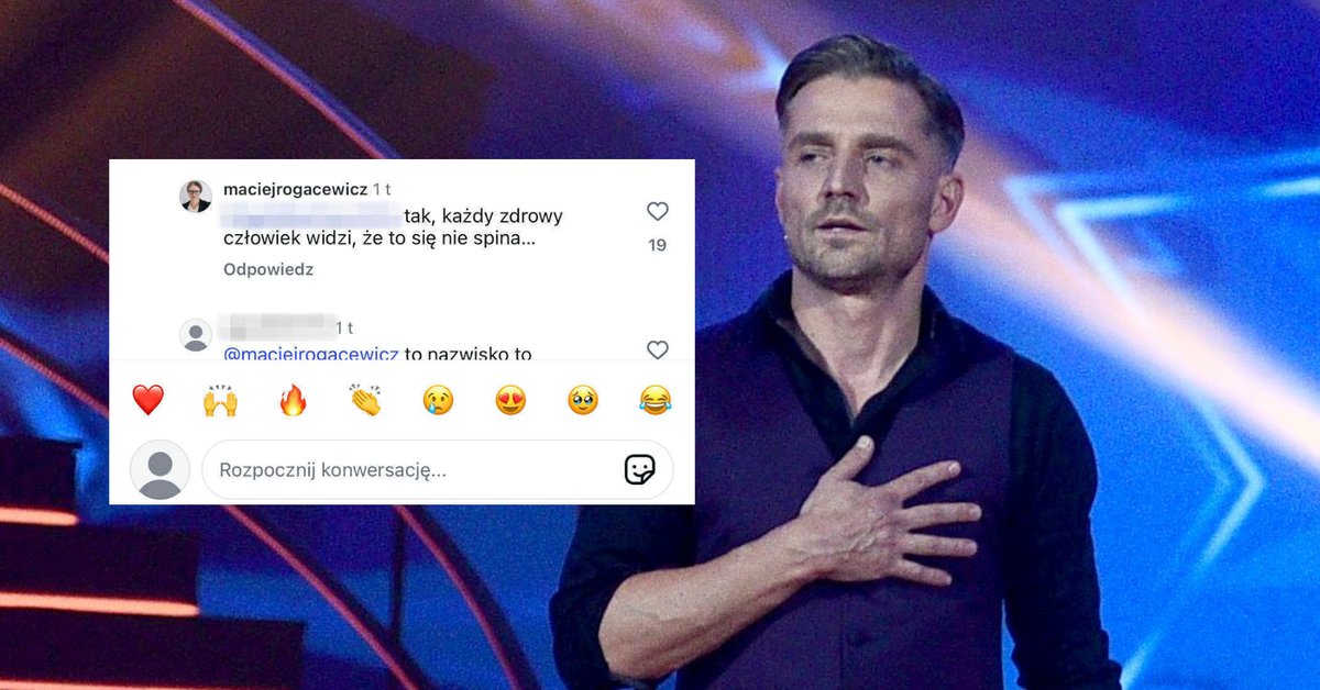 Brat Marcina Rogacewicza komentuje wpis o aktorze?