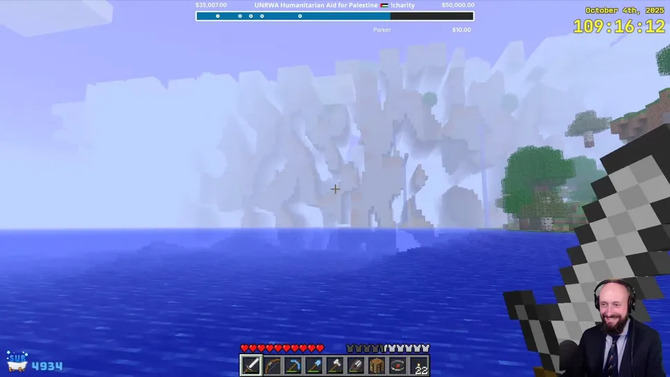 Historyczny moment w Minecrafcie: streamer po 14 latach podróży dotarł do Dalekich Krain. Pokonał dystans 12 500 km [2]