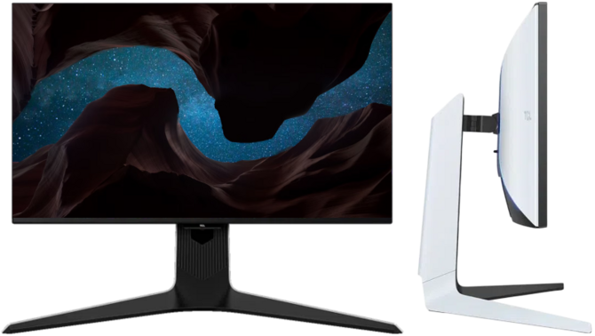 TCL 27R94 to 27-calowy monitor 4K z podświetleniem QD-Mini LED. AMD FreeSync Premium, HDR i funkcjonalna podstawa [1]