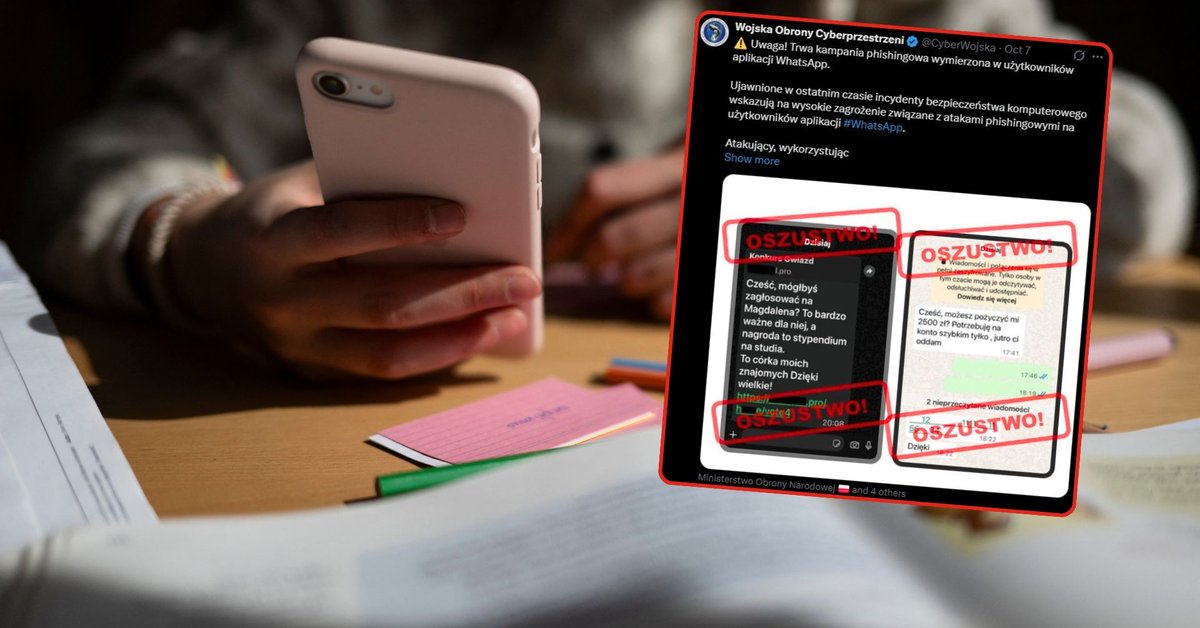 WhatsApp na celowniku oszustów. Wojsko ostrzega przed kradzieżą kont