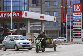 Stacja paliw Łukoil, zdjęcie ilustracyjne